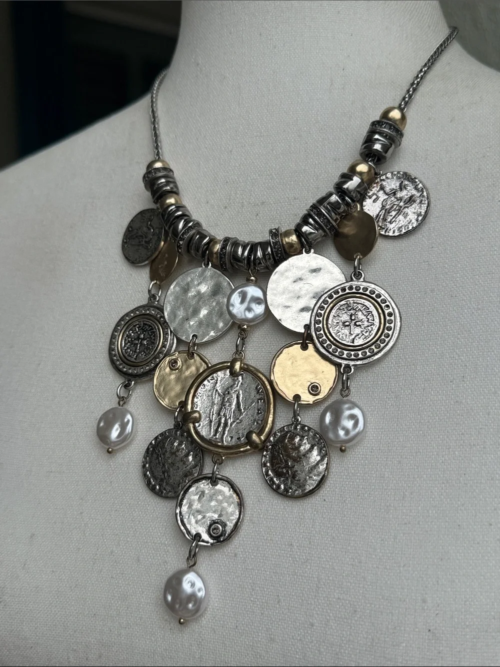 Chico’s coin necklace - NWOT